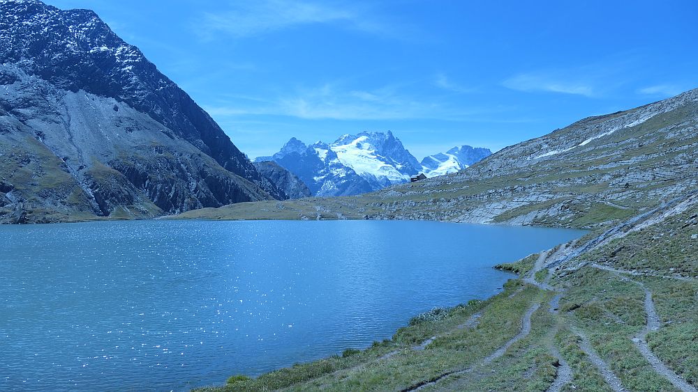 Lac du Goleon und Glacier Lombard