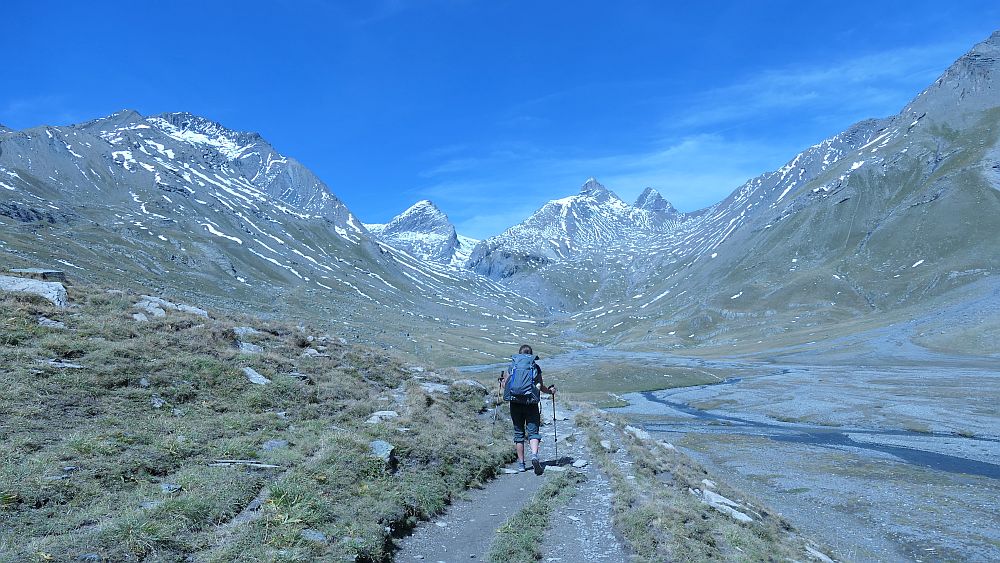 Lac du Goleon und Glacier Lombard
