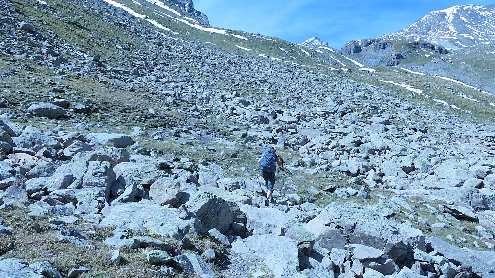 Lac du Goleon und Glacier Lombard