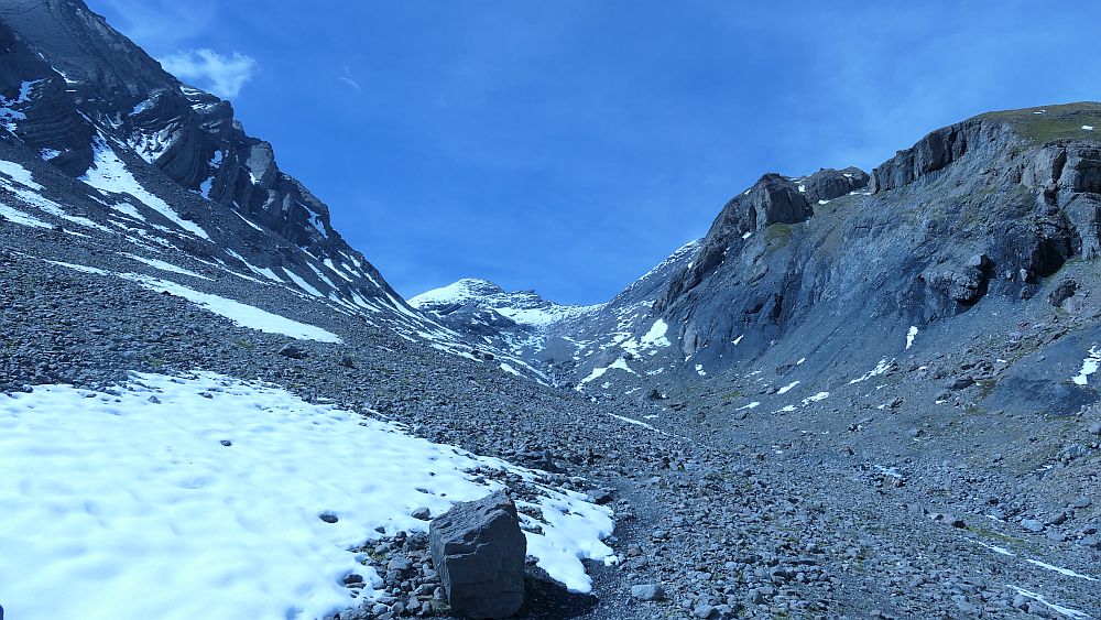Lac du Goleon und Glacier Lombard