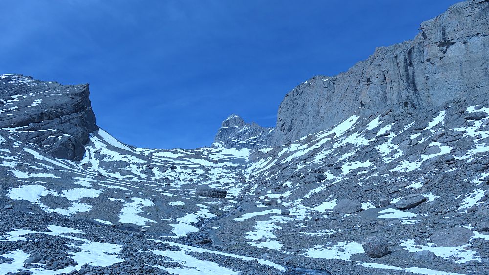 Lac du Goleon und Glacier Lombard