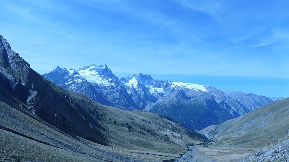 Lac du Goleon und Glacier Lombard